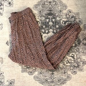 PINK Victoria’s Secret Cheetah Joggers